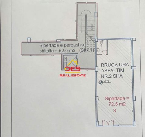 Tirane, shitet dyqan Kati 0, 187 m² 3000 euro/m2 (kongresi manastirit)