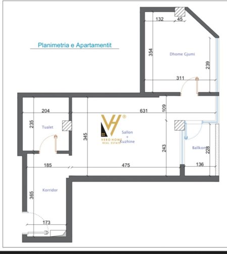 Tirane, shitet apartament 1+1+Ballkon Kati 7, 58 m² 168.000 € (RRUGA E BOGDANEVE)