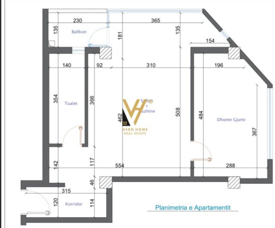 Tirane, shitet apartament 1+1+Ballkon Kati 7, 62 m² 179.800 € (RRUGA BOGDANEVE)