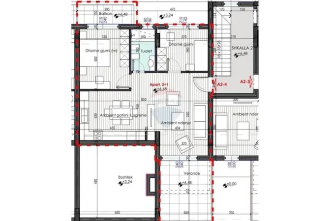 Tirane, shitet Vile 2+1 , 105 m² 147.230 € (Farke)