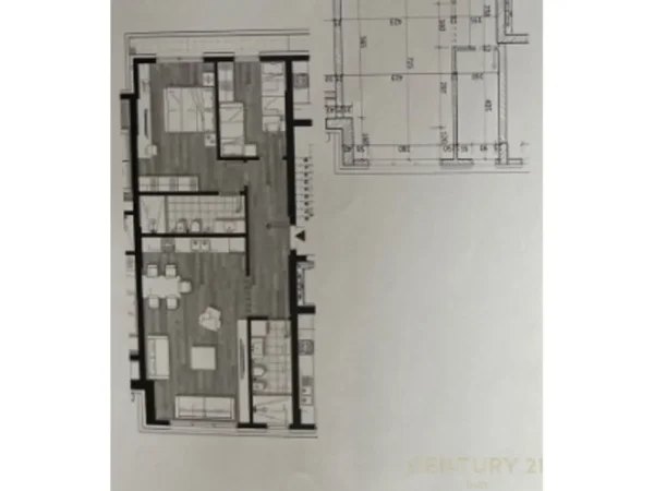 Tirane, shitet apartament 2+1 Kati 8, 107 m² 180.516 € (Don Bosko)