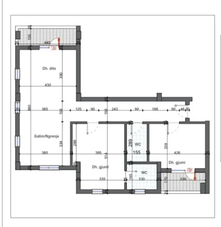 Tirane, shitet 1+1 , (Kodra e diellit)