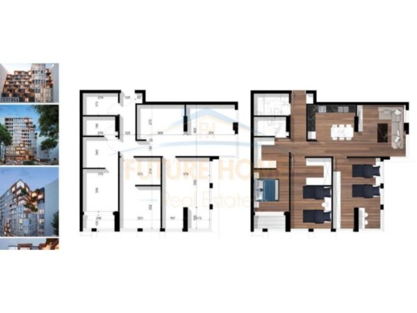 Tirane, shitet apartament 3+1+Ballkon Kati 4, 134 m² 577.000 € (Unico Residence)