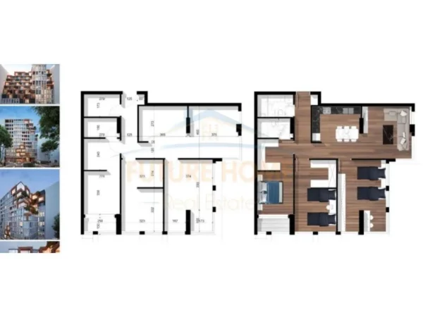 Tirane, shitet apartament 3+1+Ballkon Kati 4, 134 m² 577.000 € (Unico Residence)