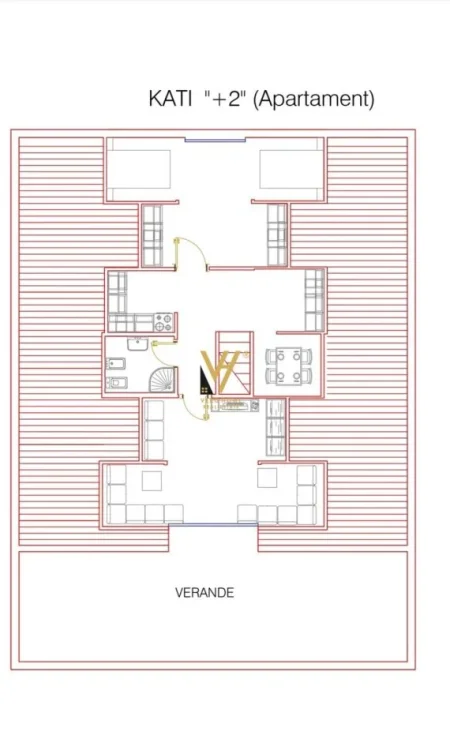 Tirane, shitet Vile 3 Katshe Kati 0, 620 m² 450.000 € (RRUGA KASTRIOTET)