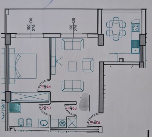 Tirane, shitet apartament 2+1 Kati 6, 80 m² 160.000 € (21 dhjetori)