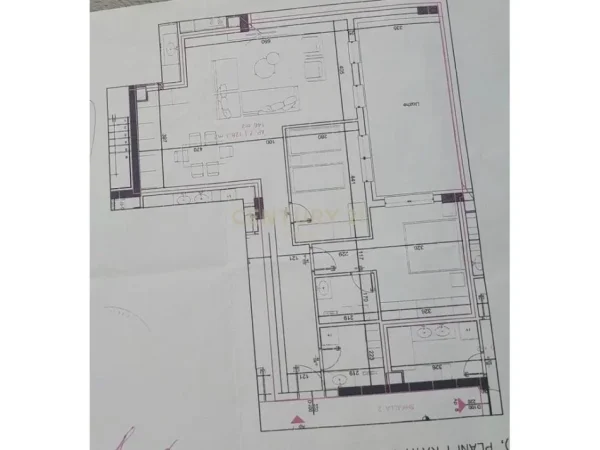 Tirane, shes apartament 2+1 , 166 m² 205.000 € (Rruga e Elbasanit)