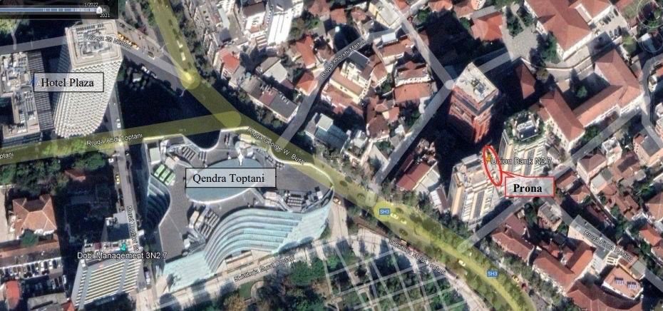 Tirane, jepet me qera zyre Kati 0, 60 m² 900 € (QENDER)