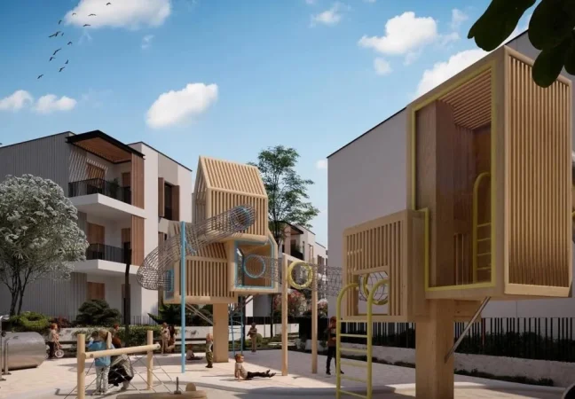 Tirane, shitet apartament duplex 2+1 Kati 0, 114 m² 400.000 € (Mjull-Bathore)