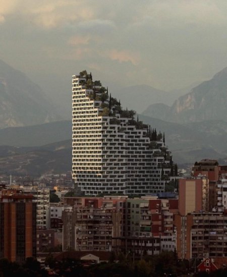 Tirane, shitet apartament 2+1+Ballkon Kati 18, 125 m² 249.220 € (Lion Park 2)