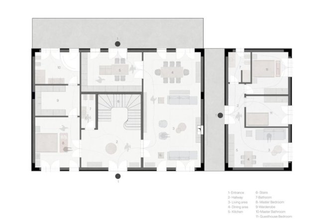 SHITET: 🟤 Tokë Arë (📍Mullet - TEG ) Sip. 2810 m² ( Tokë e Kuqe me Intesitet 0.3) Buzë Autostradës 🟢 450.000€ + PROJEKT VILE GATI 🔥🔥🔥