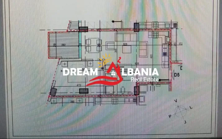 Tirane, shitet apartament 1+1+Ballkon Kati 5, 77 m² 132.000 € (Ne Laprake - ID 41111069)