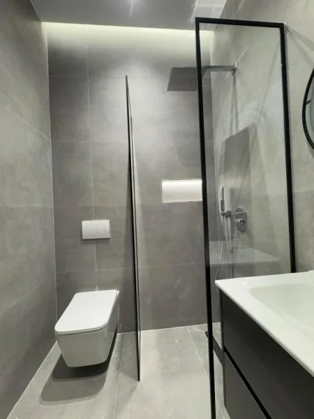 Tirane, jepet me qera apartament 1+1 Kati 1, 70 m² 530 € (Liqeni that)