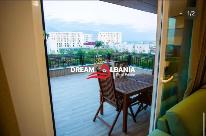 Tirane, jepet me qera apartament 2+1+Ballkon Kati 8, 160 m² 1.500 € (Tek Emerald Center, Rruga 5 Maji)