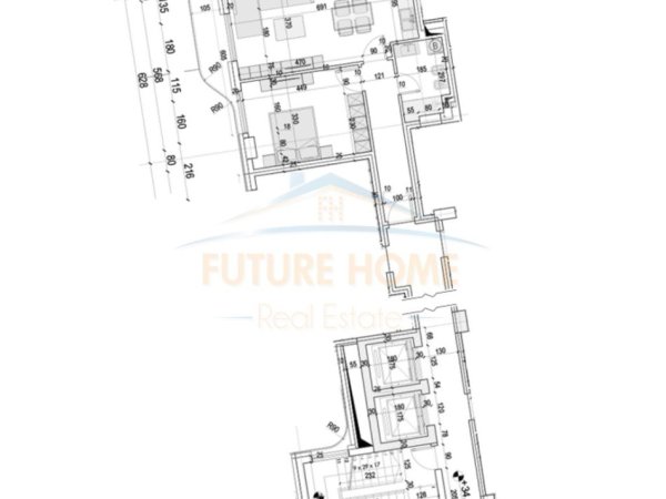 Tirane, shitet apartament 1+1+Ballkon Kati 10, 78 m² 199.300 € (Rezidenca Corner Residence), Rruga e Kavajes,