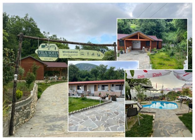 VILA SOFIA - Resort Natyror Malor ne Tepelene, Memaliaj, Fshati Gllave