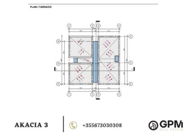 Tirane, shitet Vile 2 Katshe Kati 2, 330 m² 650.000 Euro tek Akacia 3 .