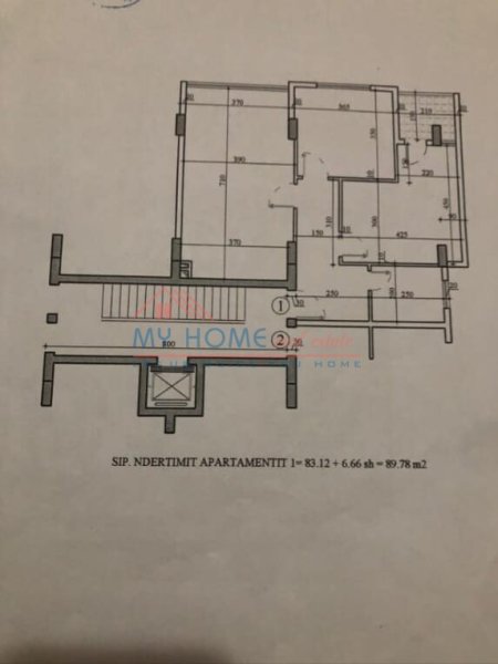 Tirane, shitet apartament 2+1+A+BLK Kati 8, 8.978 m² 86.000 Euro (Hysen Xhura)