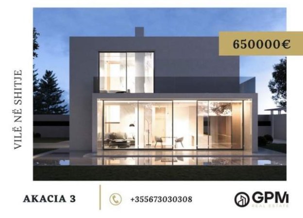 Tirane, shitet Vile 4+1 Kati 2, 340 m² 650.000 Euro (Sauk,Tirane)