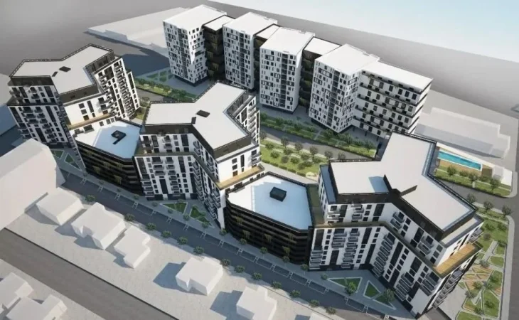 Tirane, shitet apartament 1+1 , 82 m² 131.800 € (Fusha Aviacionit)