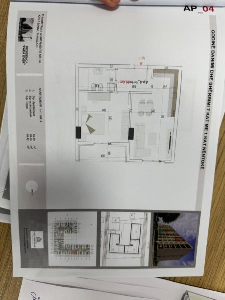 Tirane, shitet apartament 1+1+Ballkon Kati 1, 69 m² 82.500 € (Paskuqan)