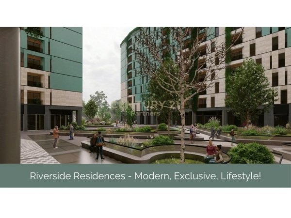 Tirane, shitet apartament 2+1 Kati 2, 120 m² 191.712 € (Riverside Residence)