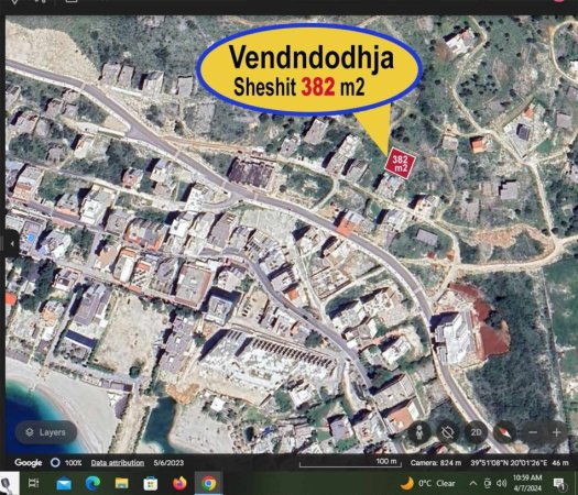 Sarande, shitet , 382 m² 80.000 €