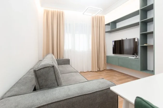 Tirane, jepet me qera apartament 1+1 Kati 3, 50 m² 500 € (Astir)