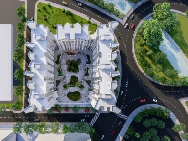 Tirane, jepet me qera apartament 2+1+Ballkon Kati 2, 90 m² 650 € (River Residence, ngjitur me Green City)