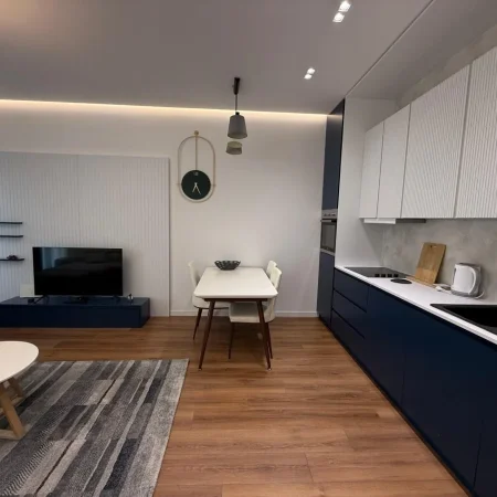 Tirane, jepet me qera apartament 1+1+Ballkon Kati 7, 70 m² 800 € (Square 21)