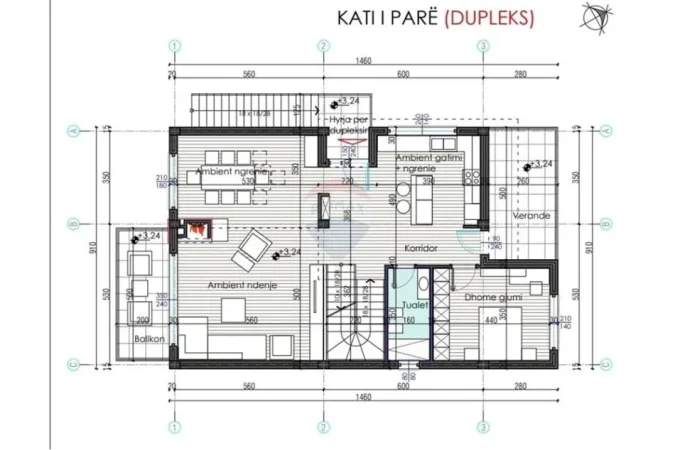 Tirane, shitet Vile , 389 m² 643.000 € (Farke)