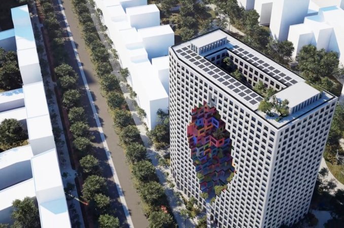 Tirane, shitet apartament Kati 6, 129 m² 257.600 € (Bulevard i Ri)