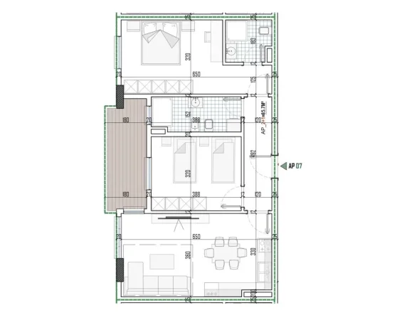 Tirane, shitet apartament 1+1 , (Paskuqan)