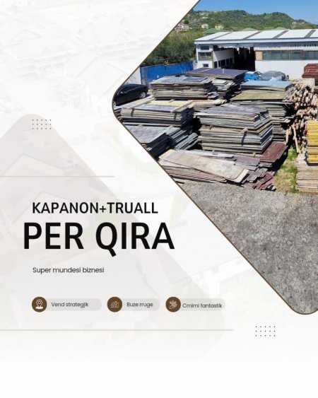 Tirane, jepet me qera magazine Kati 0, 2.000 m² 1.500 € (megatek)