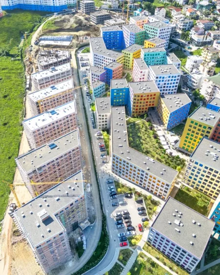 Tirane, shitet apartament 1+1+Ballkon Kati 6, 61 m² 89.000 € 