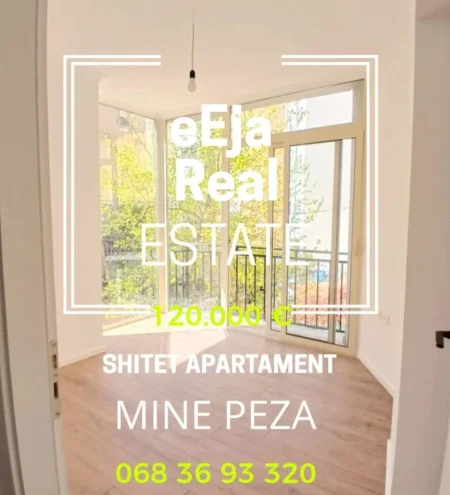 Tirane, shitet apartament 1+1+Ballkon Kati 2, 42 m² 120.000 € (Mine peza)