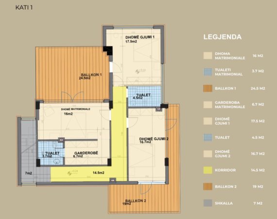Tirane, shitet Vile 3+1 , 570 m² 1.596.000 € (&quot;SeeHëna Residence&quot;, Sauk i Ri, Mjull Bathore)