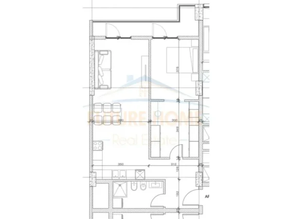 Tirane, shitet apartament 1+1+Ballkon Kati 7, 92 m² 387.000 € (Rezidenca Unico)