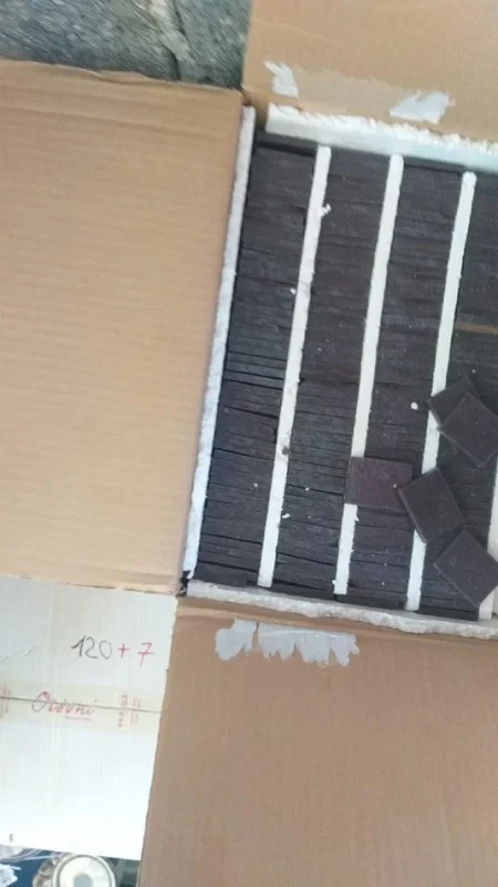 Tirane, Shesim mozaik te vegjel qelqi te kompanise Orsoni S.R.L