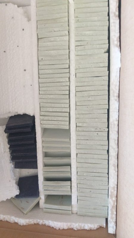 Tirane, Shesim mozaik te vegjel qelqi te kompanise Orsoni S.R.L