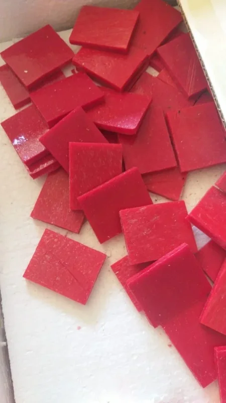 Tirane, Shesim mozaik te vegjel qelqi te kompanise Orsoni S.R.L