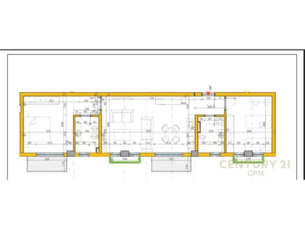 Tirane, shes apartament 2+1 , 108 m² 250.000 € (Liqeni i Thatë)