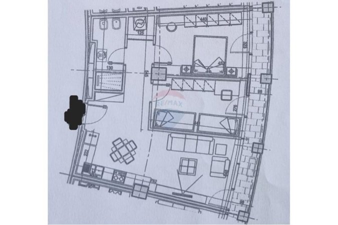 Tirane, jepet me qera zyre Kati 1, 93 m² 1.500 € (Lake View Residences)