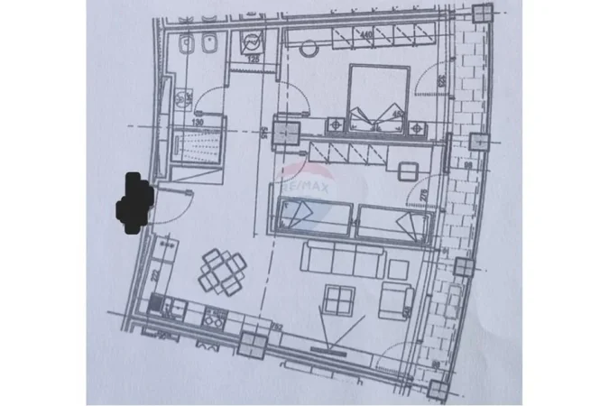 Tirane, jepet me qera zyre Kati 1, 93 m² 1.500 € (Lake View Residences)