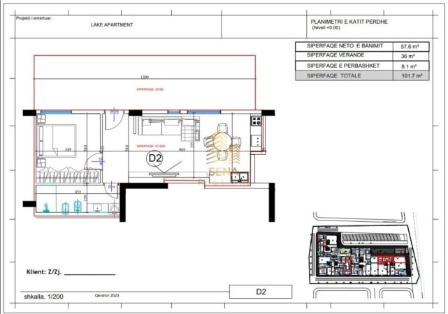Tirane, shitet apartament 1+1+Ballkon Kati 0, 101 m² 135.000 € (Kopshti Zoologjik)