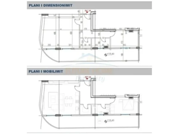 Tirane, shitet apartament 1+1+Ballkon Kati 5, 79 m² 149.360 € (Tregu Elektrik, Rruga Mihal Grameno)
