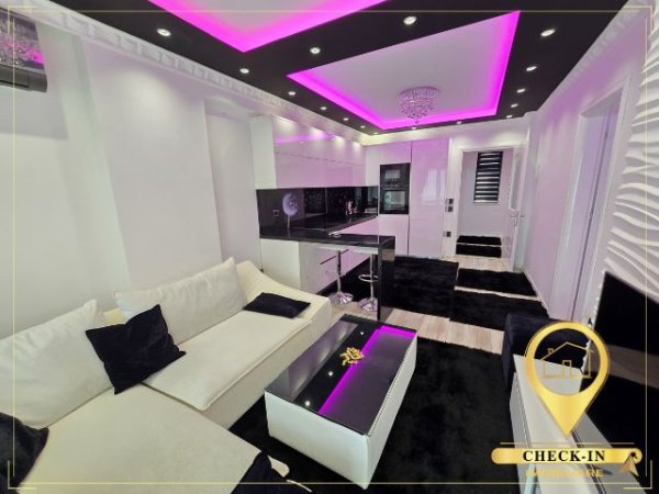 Tirane, jepet me qera apartament 2+1+Aneks+Ballkon Kati 4, 90 m² 500 € (Muhamet Deliu, Fresk)