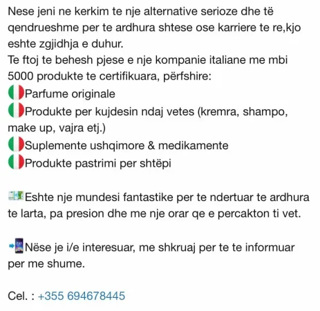 Durres, ofroj Mundesi Punesimi Durres