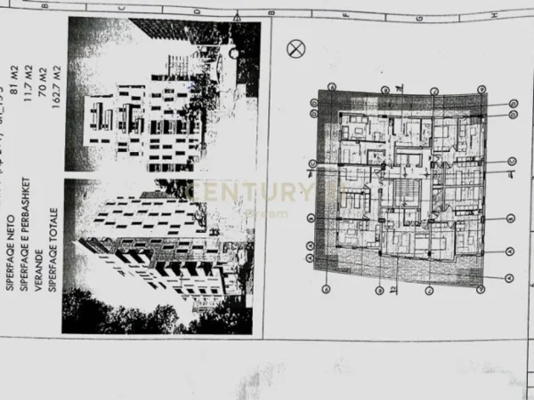 Tirane, shes apartament 2+1+Aneks+Ballkon Kati 5, 163 m² 216.000 € (Xhamllik)