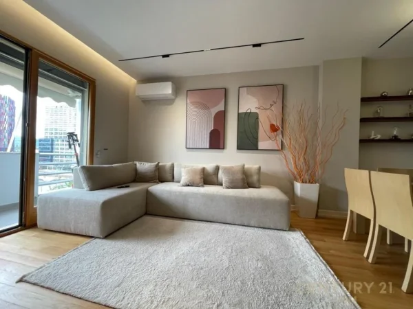 Tirane, jepet me qera apartament 2+1+Aneks+Ballkon Kati 8, 103 m² 1.700 € (LICEU ARTISTIK)